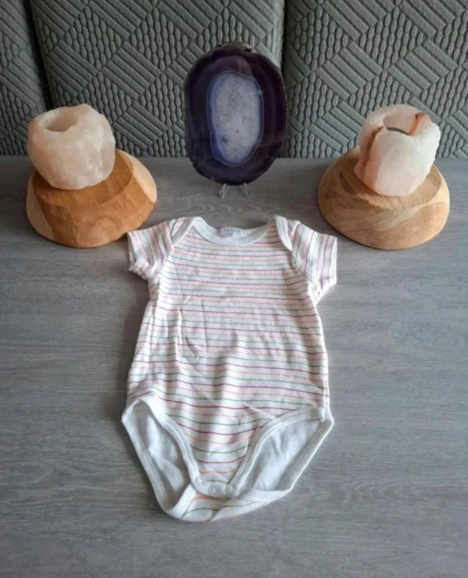 Set van 3 bodies maat 12 maanden - Uitstekende staat – photo 5